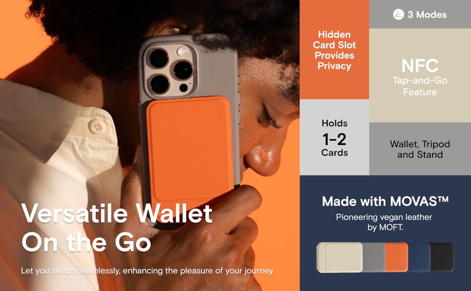 Moft Tripod Stand and Wallet - MOVAS